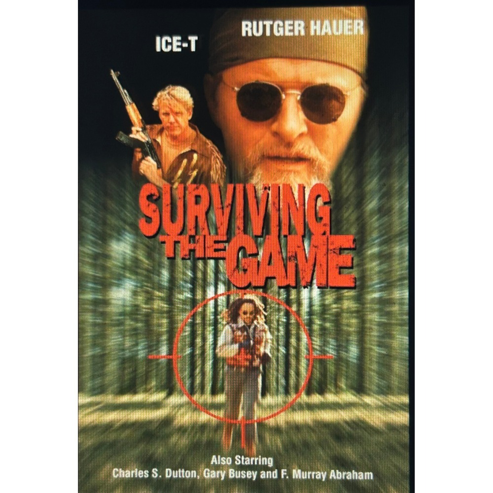 Surviving The Game DVD Disc Only Ice T Gary Busey Rutger Hauer Action Thriller
